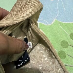 Prada Beige Re-Nylon Baby Bag